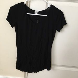 Black simple t